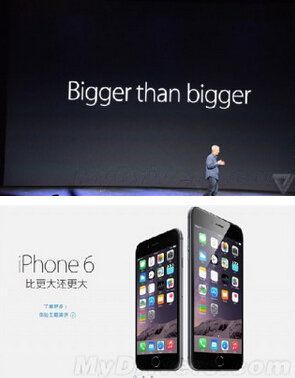 iPhone 6Ժ bigger than bigger ˡȸ󻹸